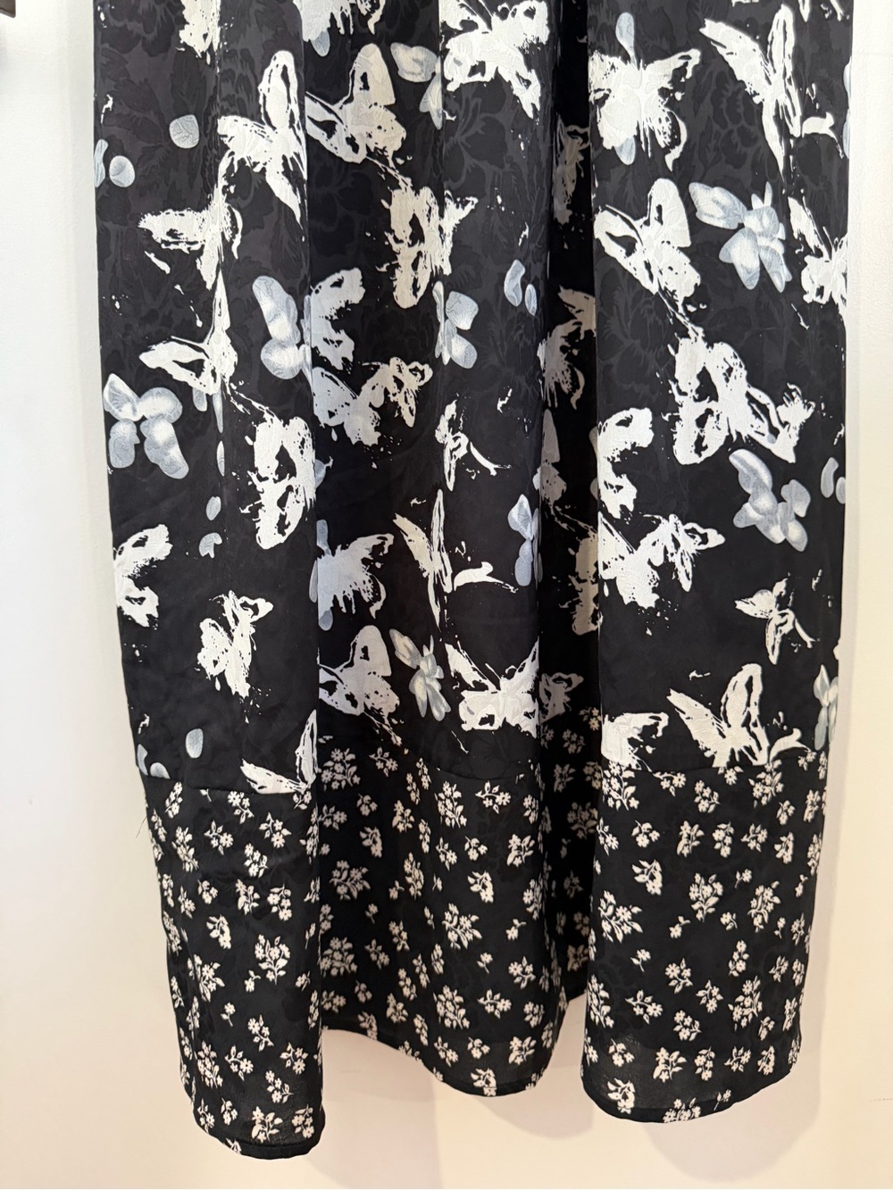 TCEC Black and White Floral Maxi Dress - Picture 3 of 6